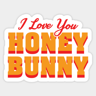 Honey Bunny Sticker